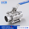 Food Grade Sanitary Type Floating Ball Valve